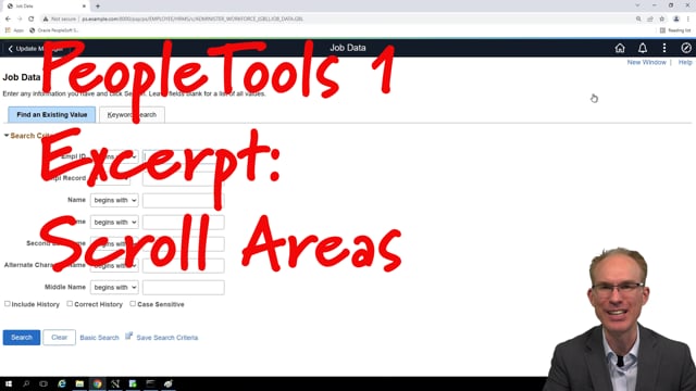 PeopleTools 1 Excerpt: Scroll Areas!
