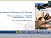 Importance of Technology and Security by Jeremy Anderson, Vice President and CIO, Sunflower Electric Power Corporation