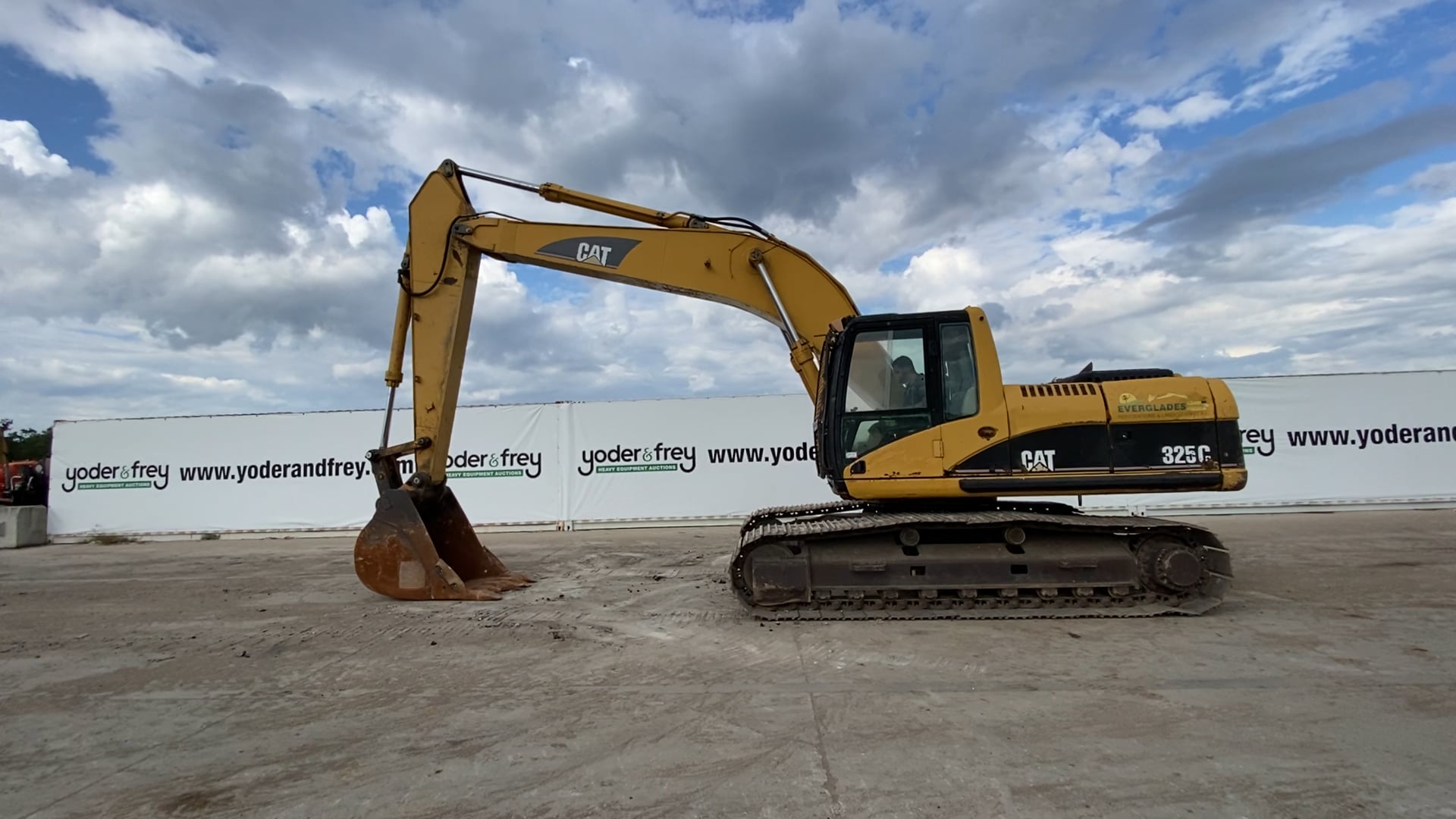Yoder & Frey Caterpillar 325C Hydraulic Excavator Y&F Florida Nov