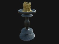 Candelabro en Substance painter