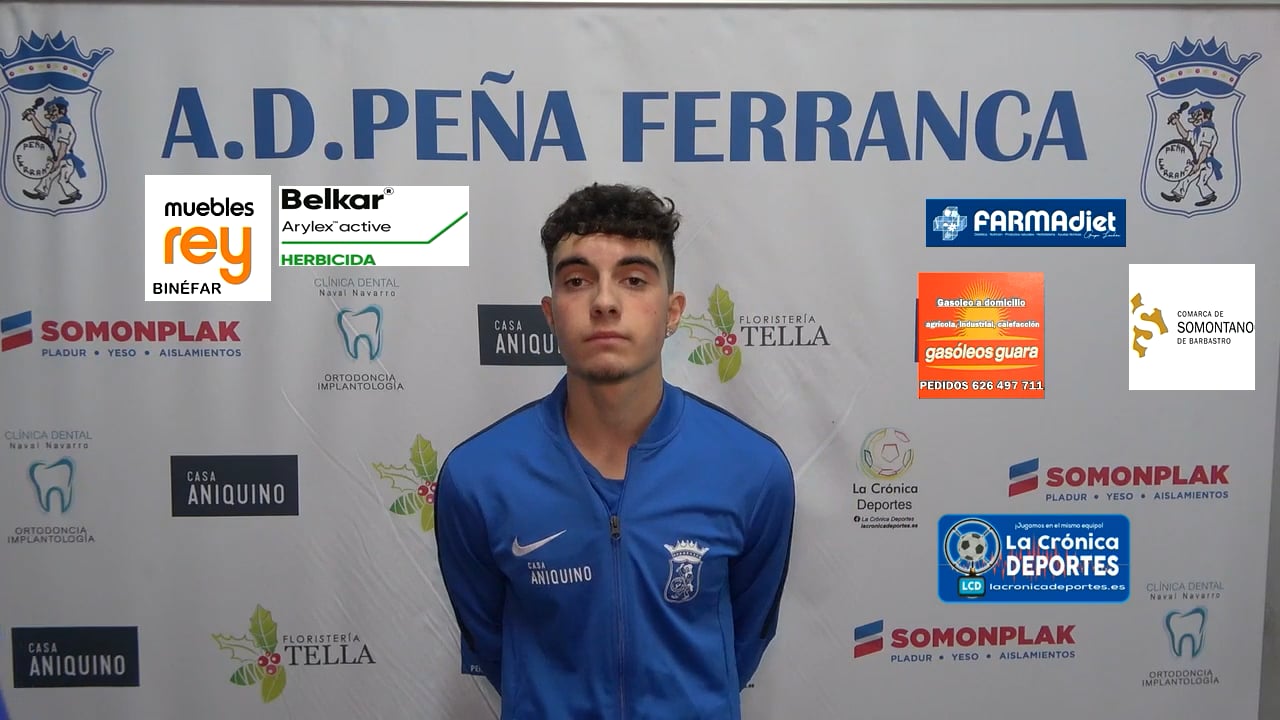 LUCAS (Jugador Ferranca) P Ferranca Tella 1-2 CF Graus / Jornada 8 / 1ª Regional Gr 2