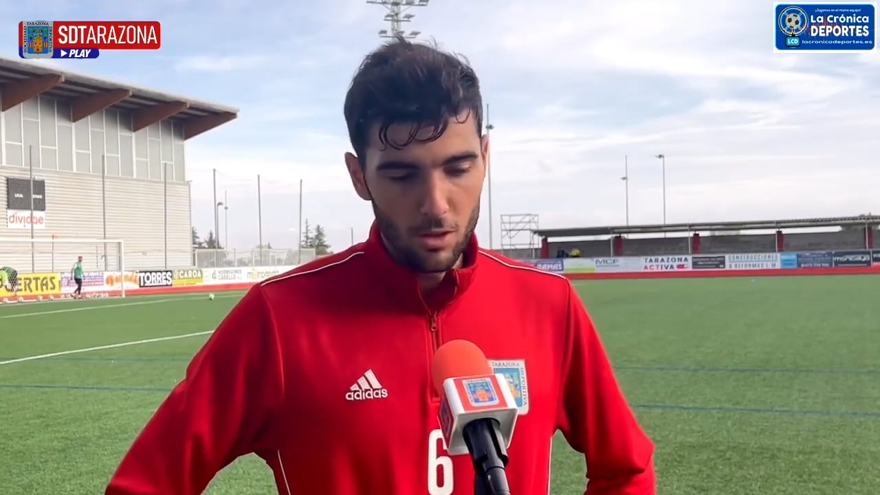 LA PREVIA / SD Tarazona - SD Gernika / TONI JOU (Jugador Tarazona) Jornada 9 / 2ª RFEF - Grupo 2 / Fuente: SD Tarazona