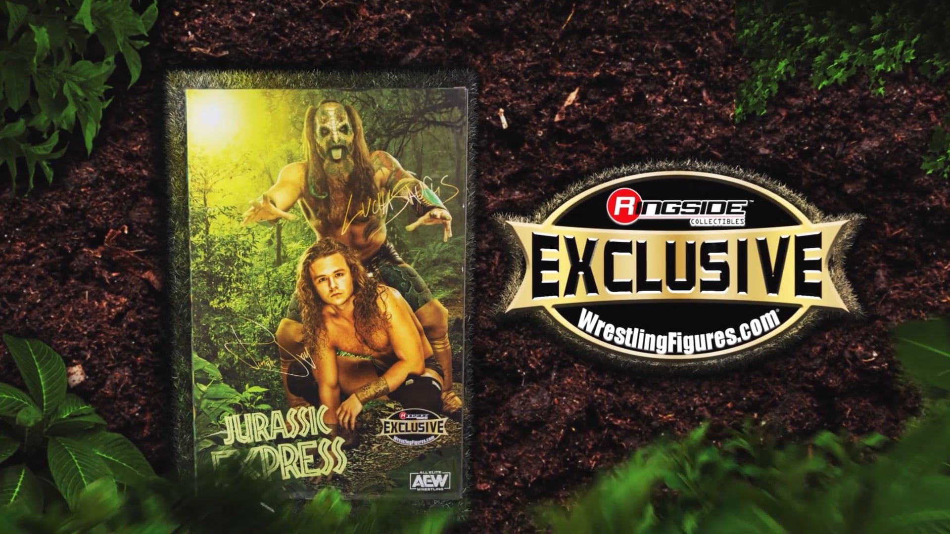 AEW Jurassic Express Video