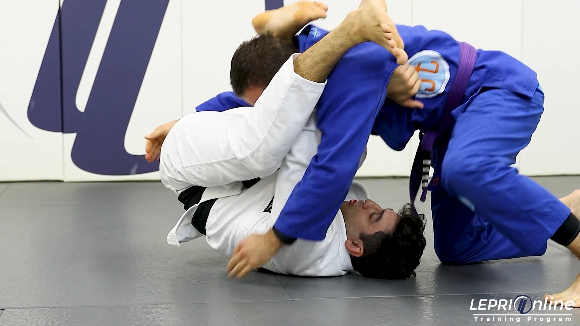 Lepri BJJ Online Training North South Escape to Triangle Submission