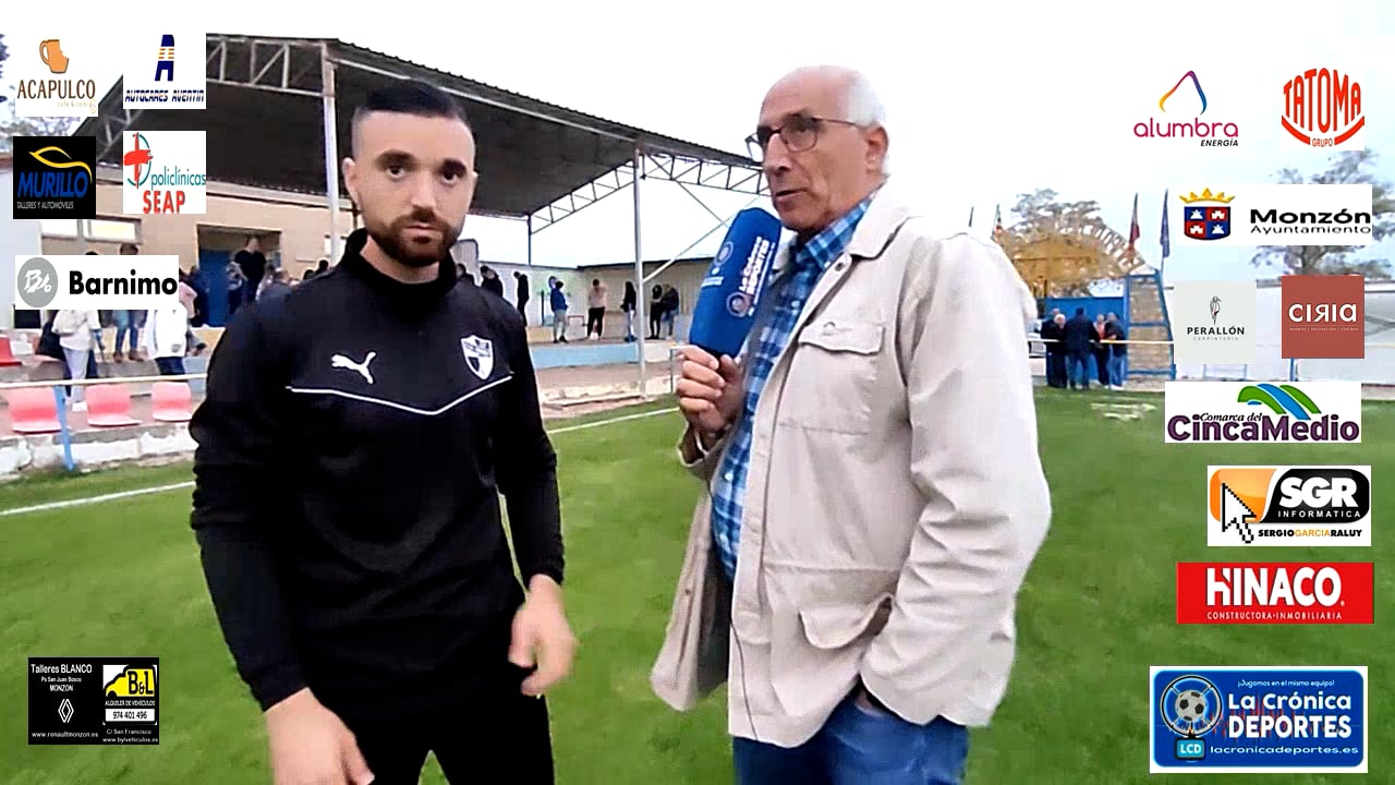 JAVIER  GENOVÉS (Entrenador Robres) Robres 2-1 At.Monzón Alumbra / J 8 / 3ª División