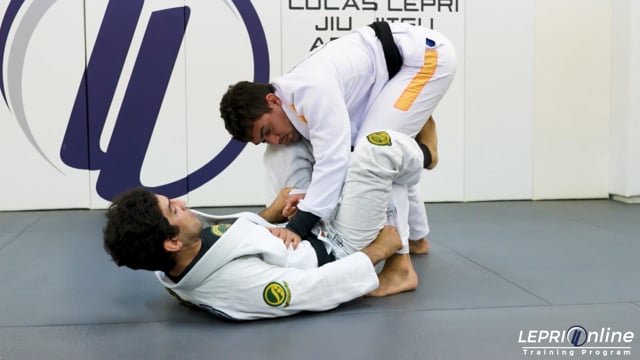 Lepri BJJ Online Training: Closed Guard to De La Riva with Lasso Sweep to K