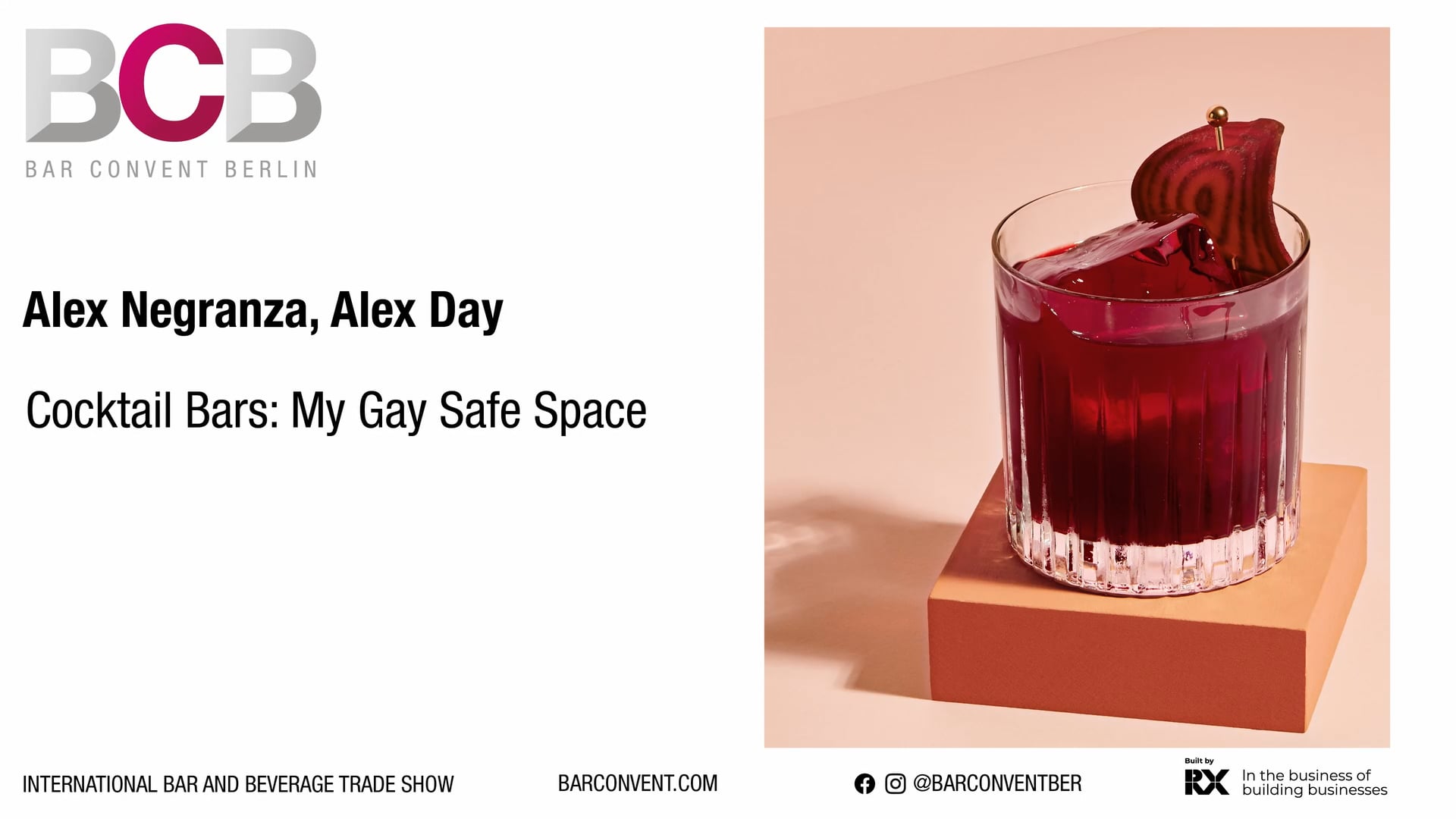 Alex Negranza & Alex Day - Cocktail Bars: My Gay Safe Space