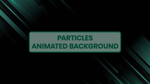 Particles Animated Background