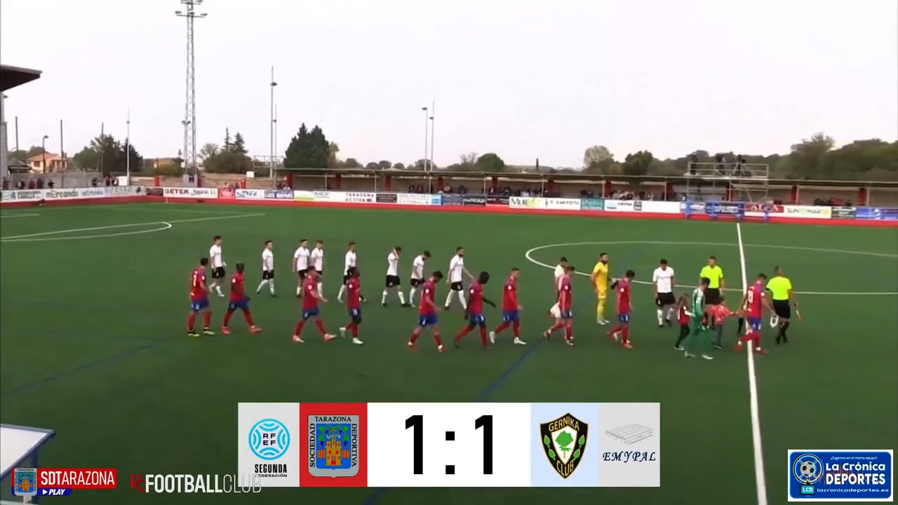 (RESUMEN Y GOLES) SD Tarazona 1-1 SD Gernika / Jornada 9 / 2ª RFEF - Grupo 2 / Fuente: SD Tarazona