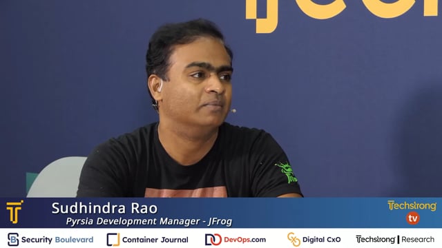 Sudhindra Rao, JFrog | KubeCon + CloudNativeCon NA 2022
