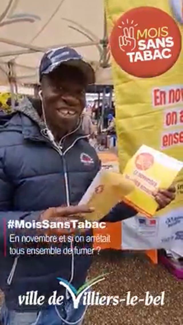 Vimeo Video : En novembre, essayons d'arrêter de fumer