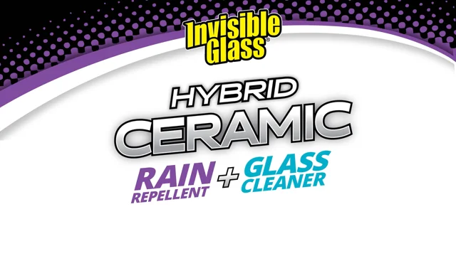 Invisible Glass 92183 Hybrid Ceramic Rain Repellant Plus Glass Cleaner, 16  oz