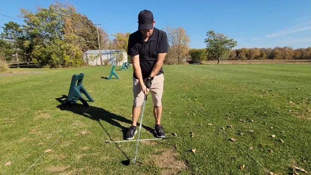 Anti-Flip Stick Impact Golf Swing Training Aid