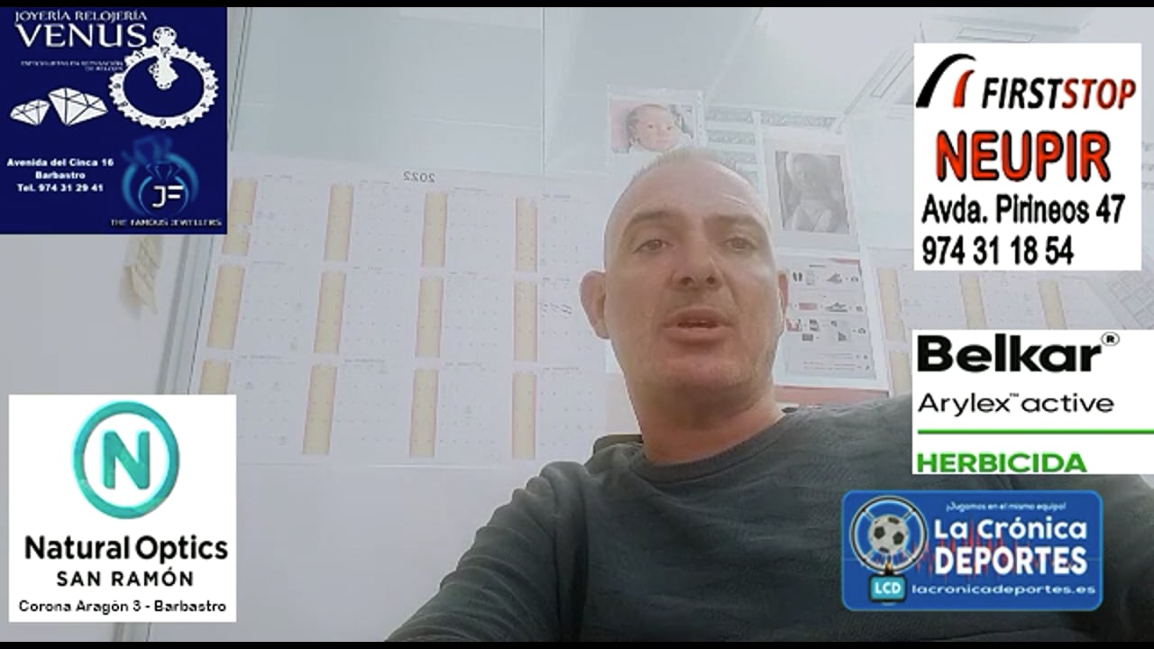 HUMBERTO ARTO (Entrenador Calamocha) CD Caspe 1-0 CF Calamocha / Jornada 8 / 3ª División