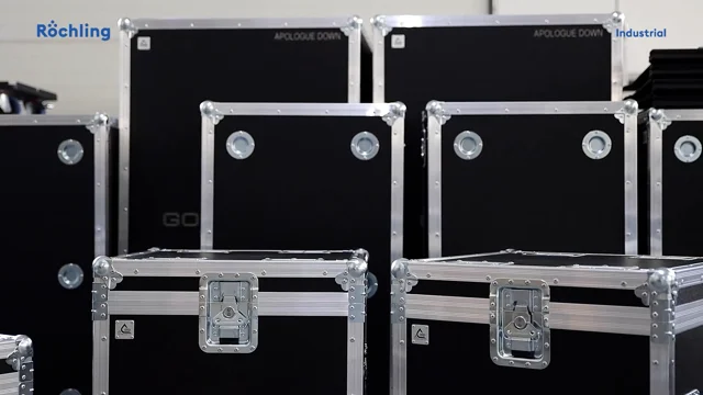 Flight case panels made of Foamlite®