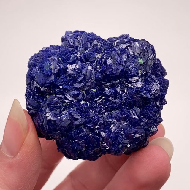 Azurite (''rose'') (ex Brian Kosnar Collection)