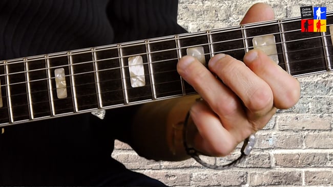 Moll Pentatonik +V7 Akkord | Ganzer Blues