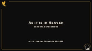As It Is In Heaven