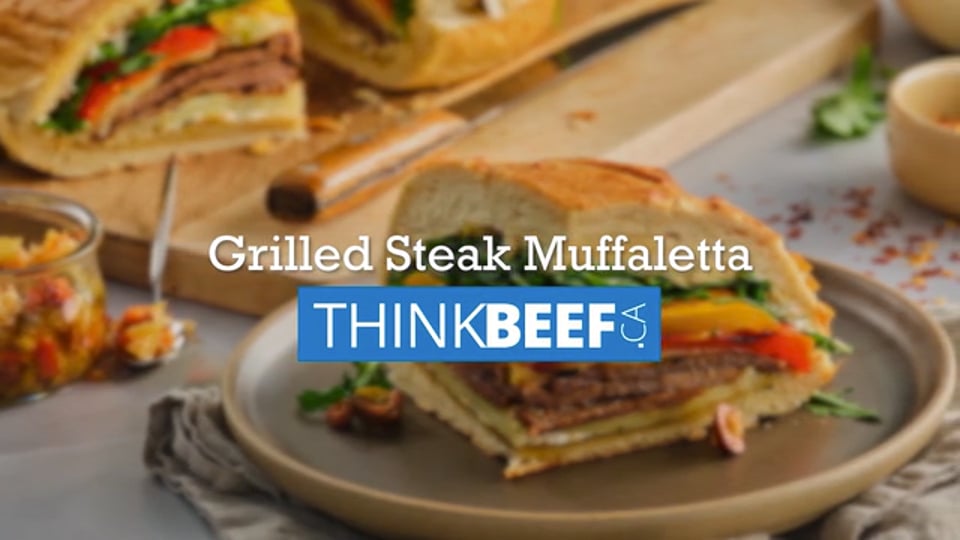 Grilled Steak Sandwich (With Video)