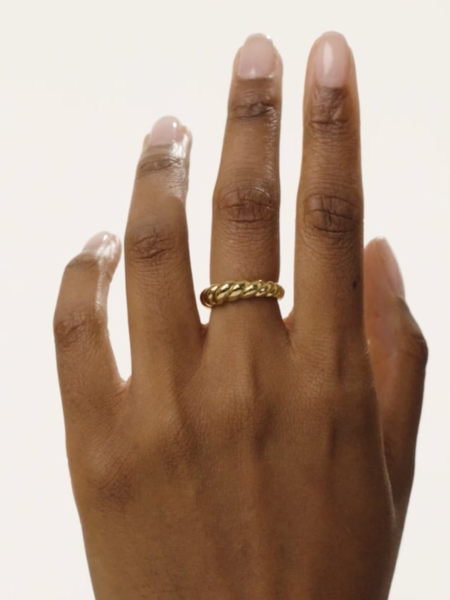 Rope Ring - Rope Pave | Ana Luisa Jewelry