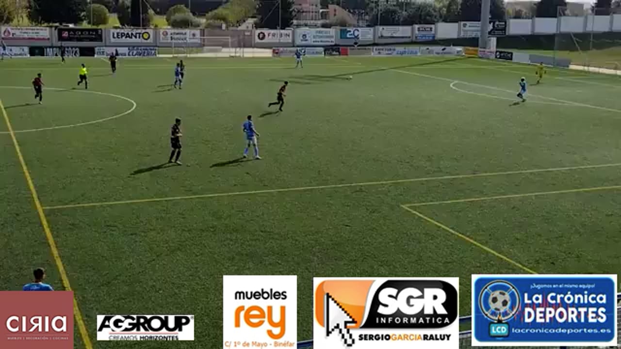 (RESUMEN y GOLES) CD Binéfar 1-1 CDJ Tamarite / J 8 / 3ª División