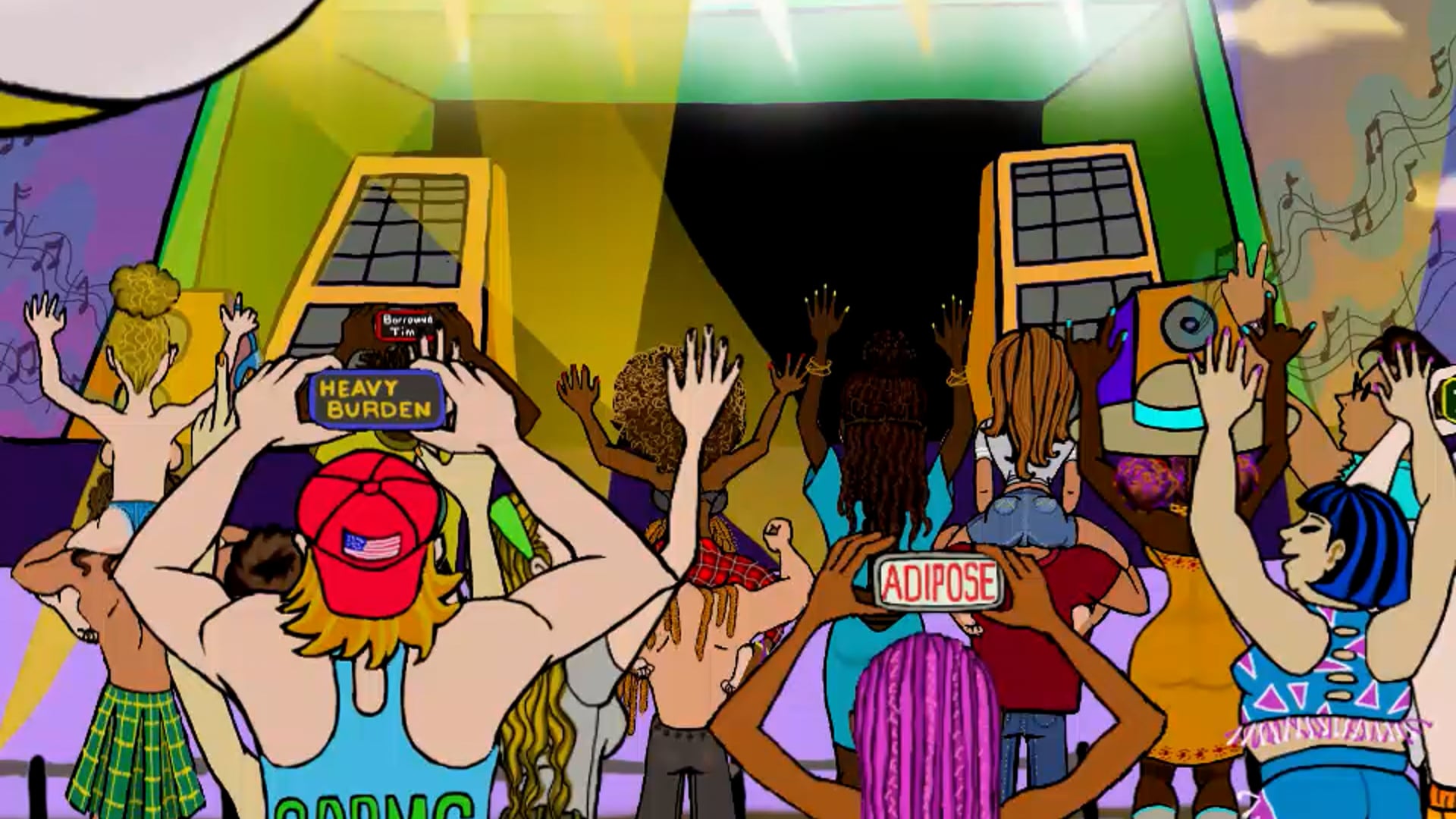 Tame Impala Concert Animation by Sonise Lumbaca