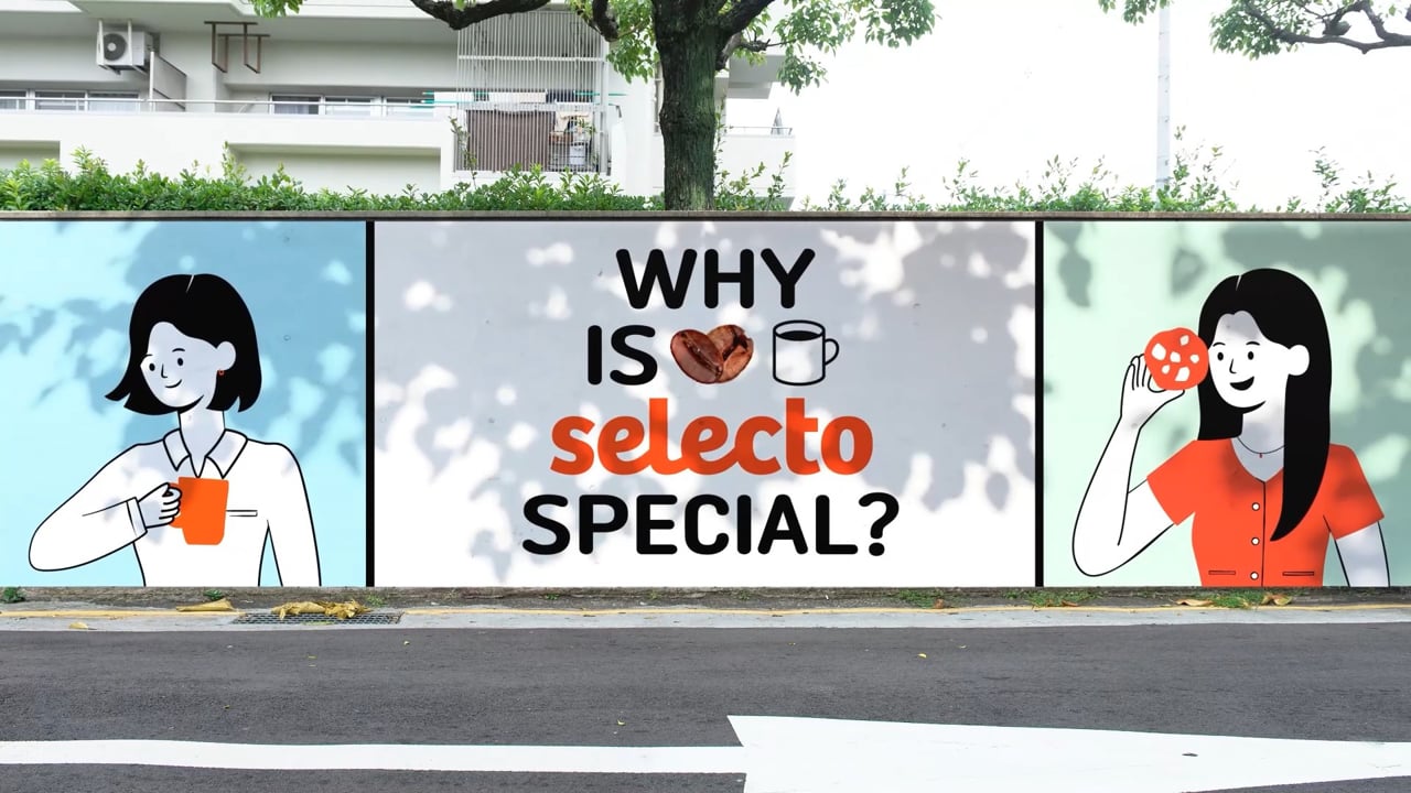 셀렉토커피 브랜드 리뉴얼 영상 — Selecto Coffee 제작 사례