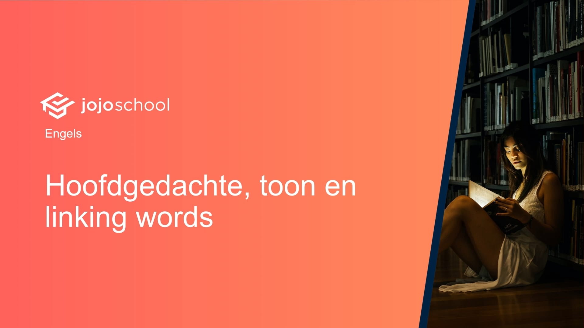 Hoofdgedachte, toon en linking words