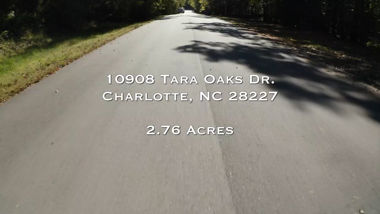 10908 Tara Oaks Dr. Charlotte, NC 28227 on Vimeo