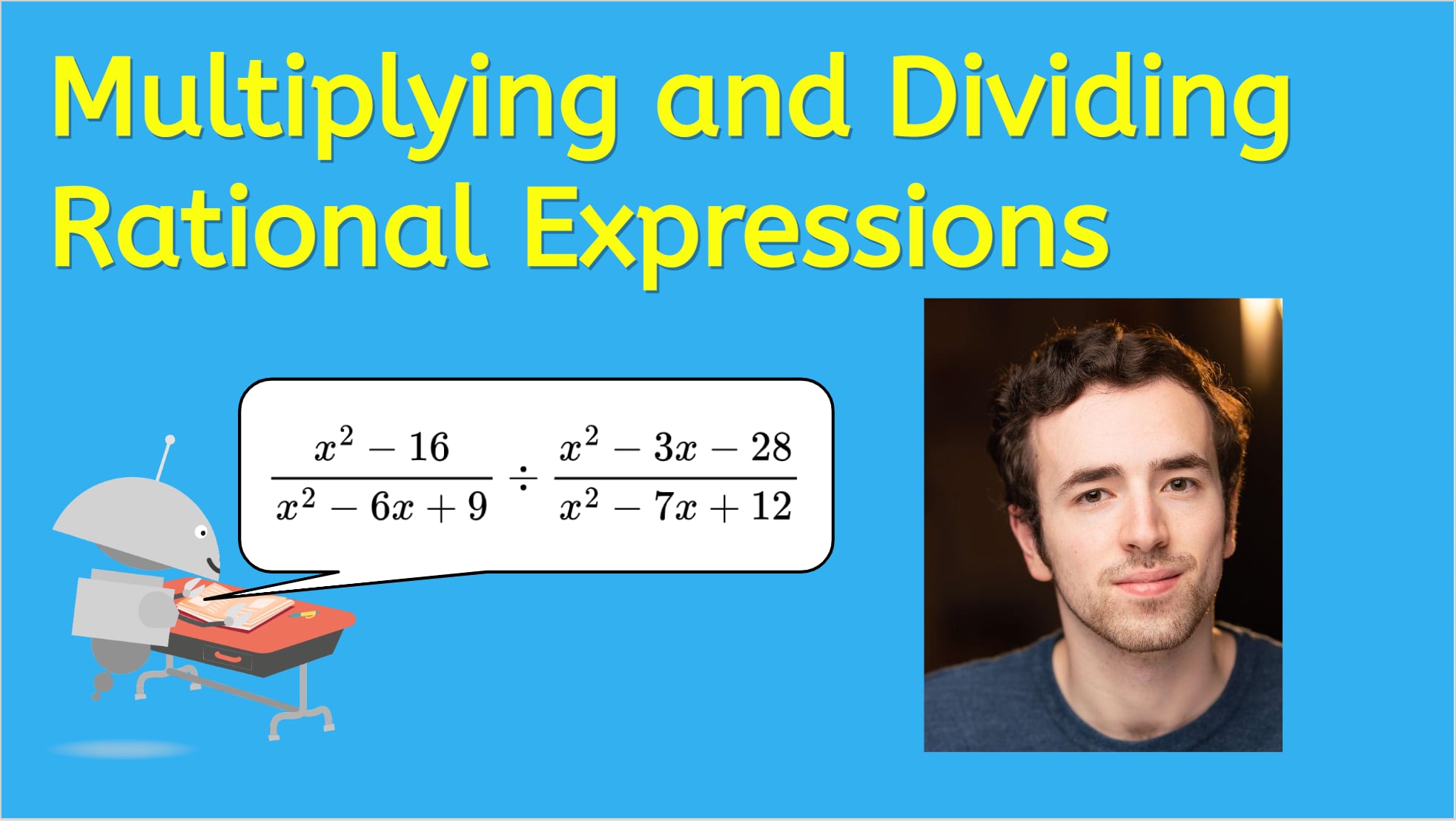 Multiplying and dividing rational expressions on vimeo