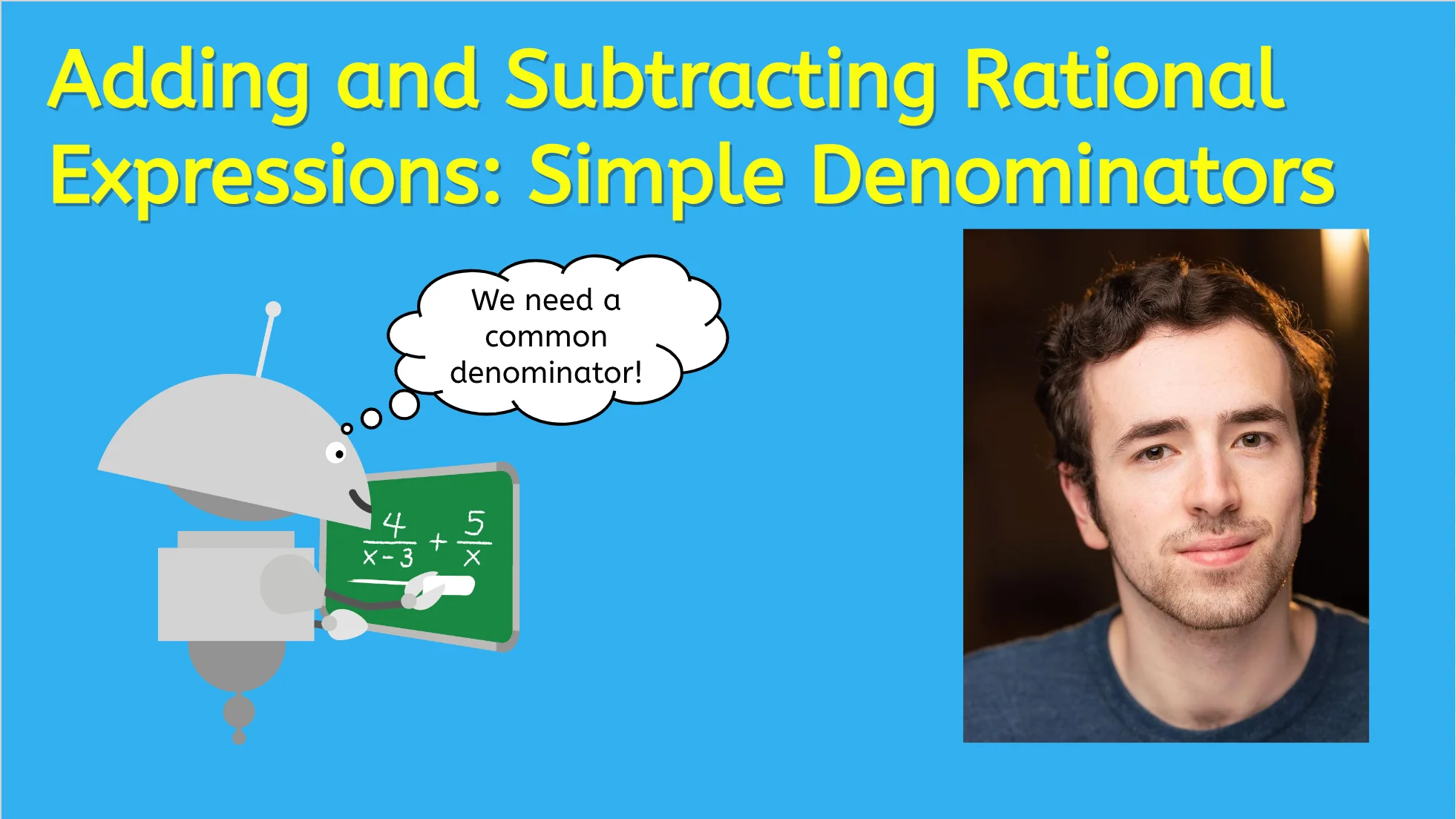 adding-and-subtracting-rational-expressions-simple-denominators-on-vimeo