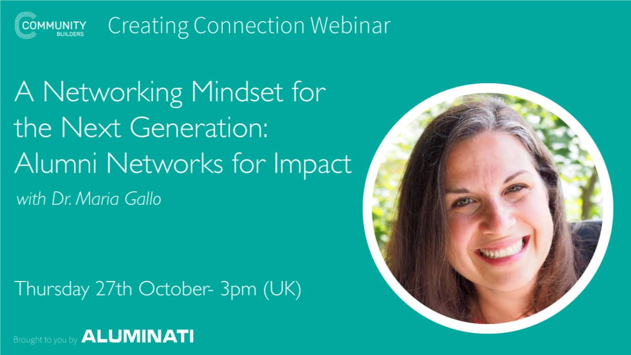 Creating Connection inar A Networking Mindset for the Next