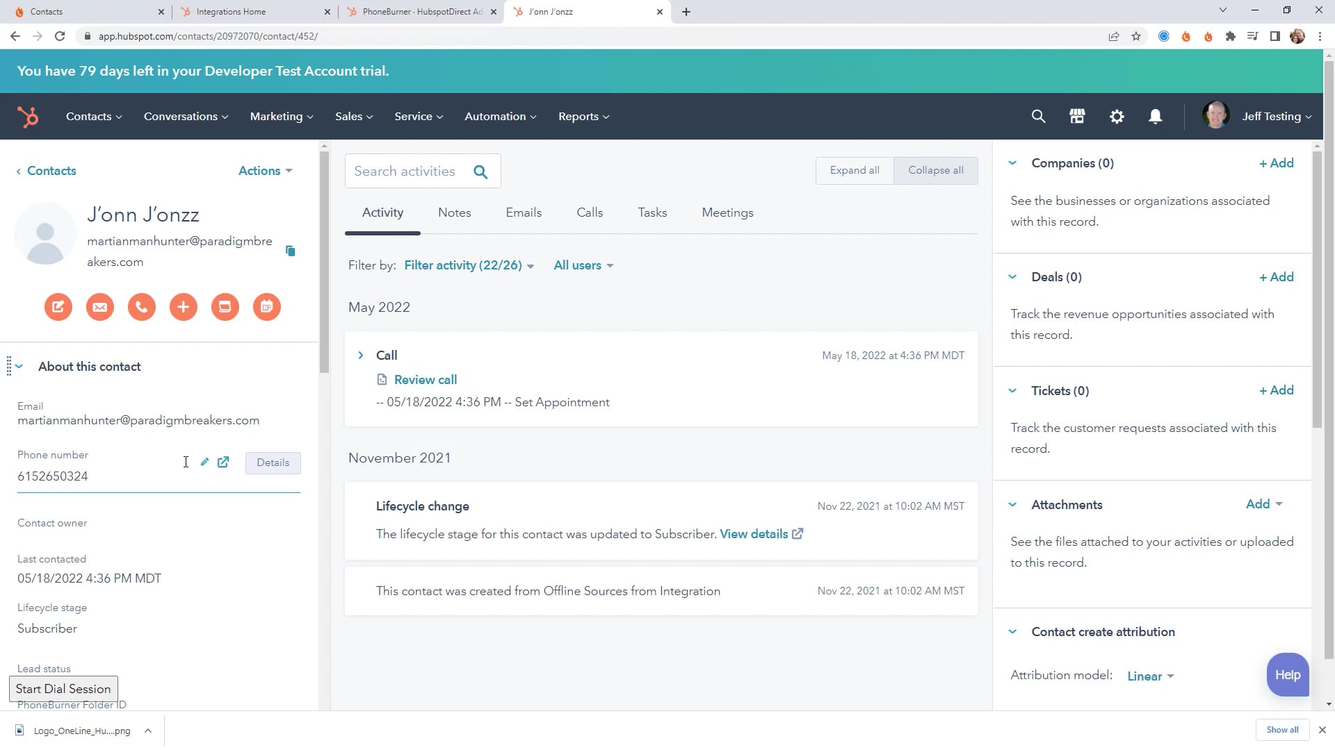 Hubspot Integration Overview on Vimeo