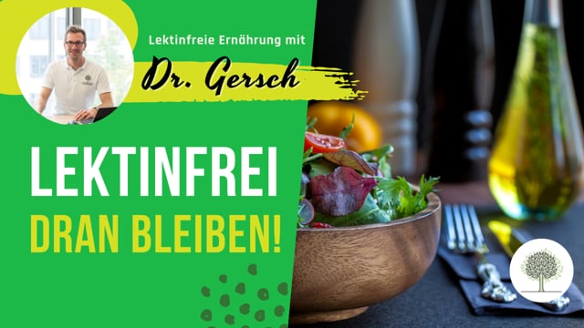 Ist es wichtig, zu 100% lektinfrei zu essen? Was ist beispielsweise mit lektinhaltigem Dressing im Restaurant? 