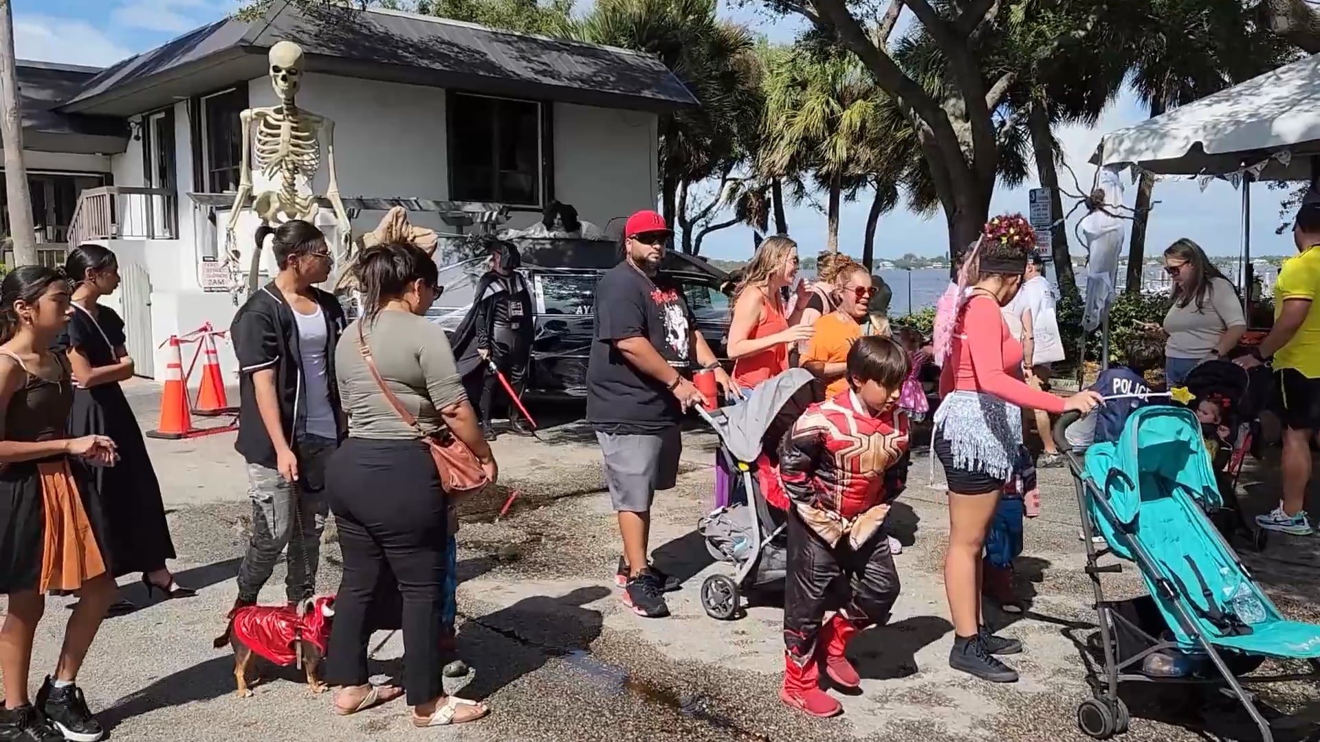 Hobgoblins on Main Street. Stuart, Florida. October 29, 2022 (Created