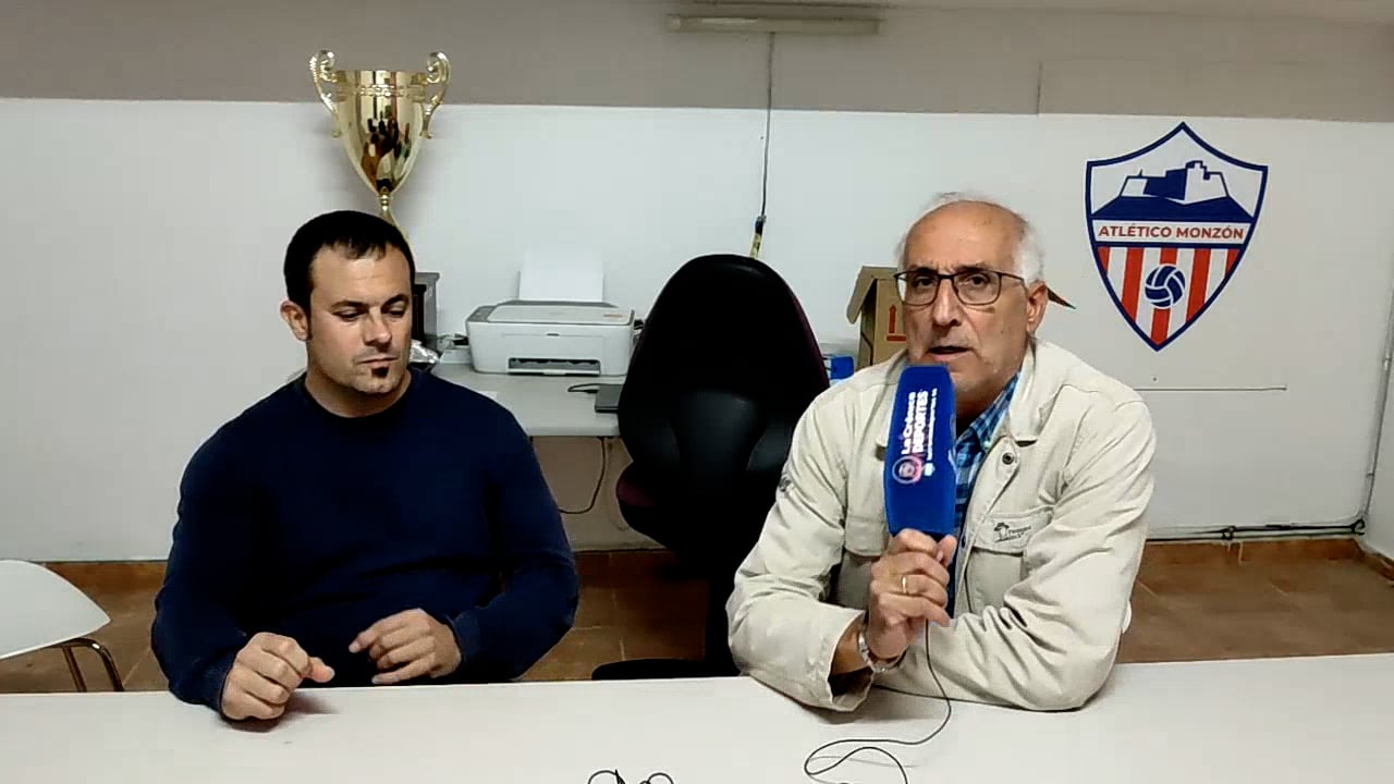 JAVI  ROMERO (Entrenador Illueca) At Monzón Alumbra 2-1 Illueca / Aplazado de la J 3 / 3ª División