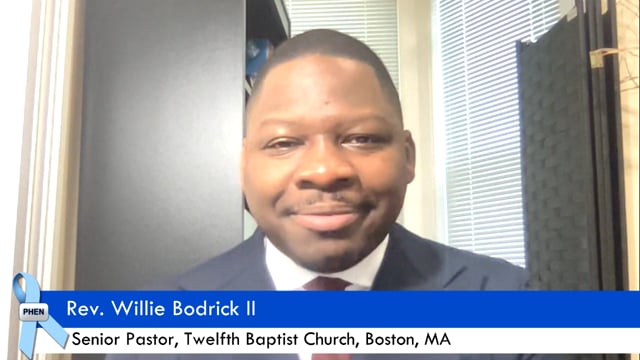 Rev. Willie Bodrick, II Speaks Out About Prostate Cancer