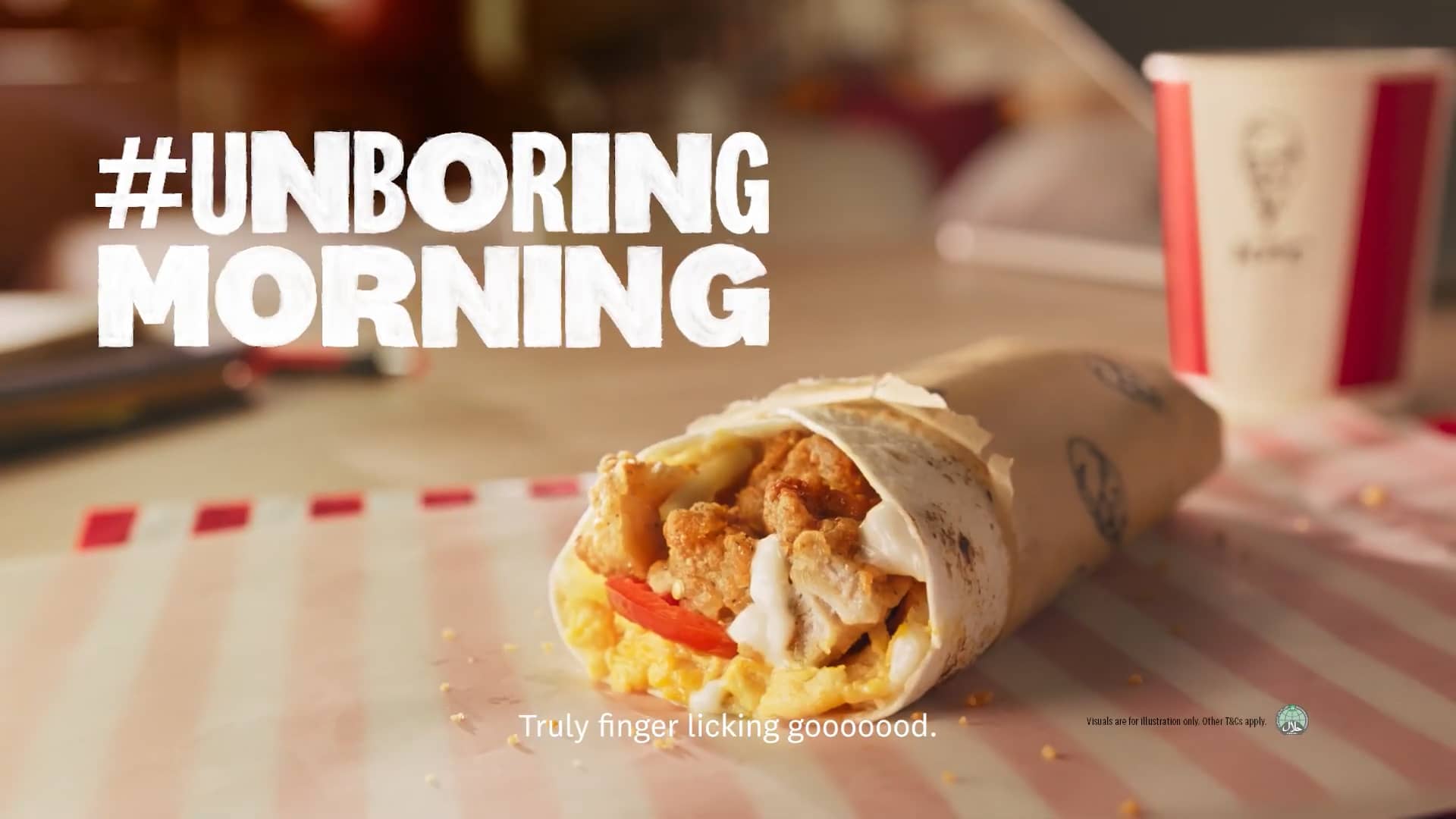 Unboring Morning with KFC Breakfast Original Recipe Twister on Vimeo