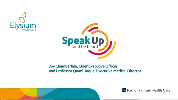 Speak Up - Training and Induction on Vimeo