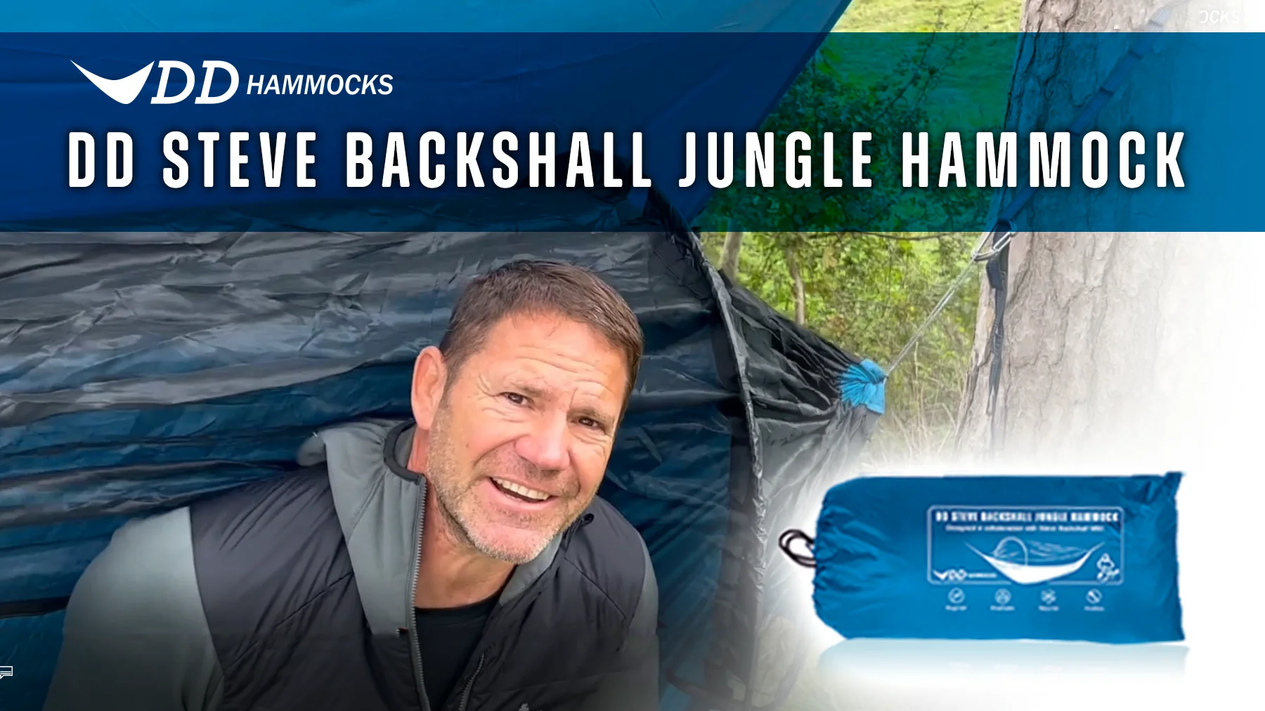 DD Steve Backshall Jungle Hammock – DD Hammocks