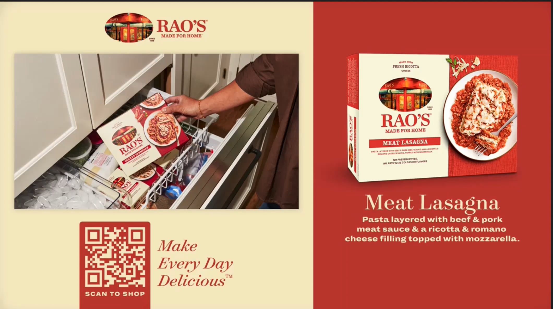 CPG - Rao's - Frozen Entrees - Q4 2022 On Vimeo