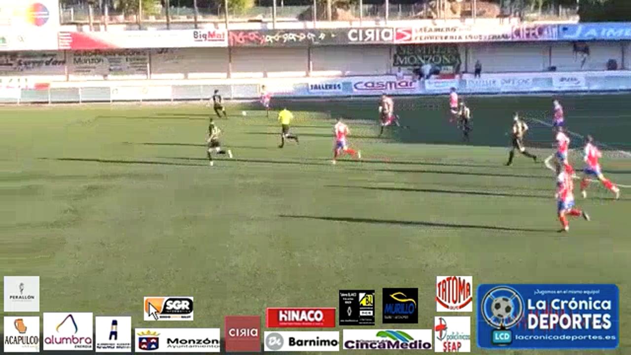 (RESUMEN y GOLES) At Monzón Alumbra 2-1 Illueca / Aplazado  Jornada 3 / 3ª División