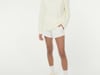 Native Spirit - Unisex eco-friendly French Terry faded crew neck sweatshirt (Washed Cream Coffee)