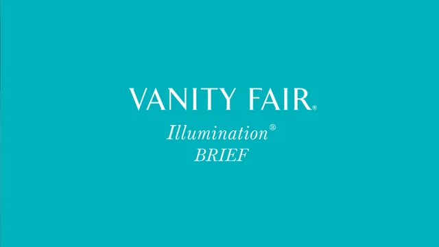 Vanity Fair Women's Illumination Brief Panty 13109, Glowing Dot, 6