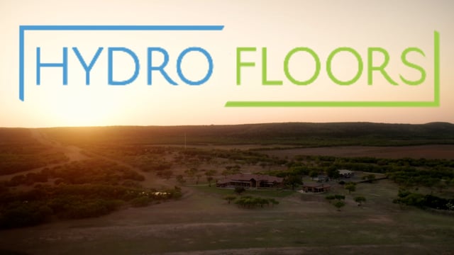 Frame from West Texas / Baird: Hydrofloors Branding