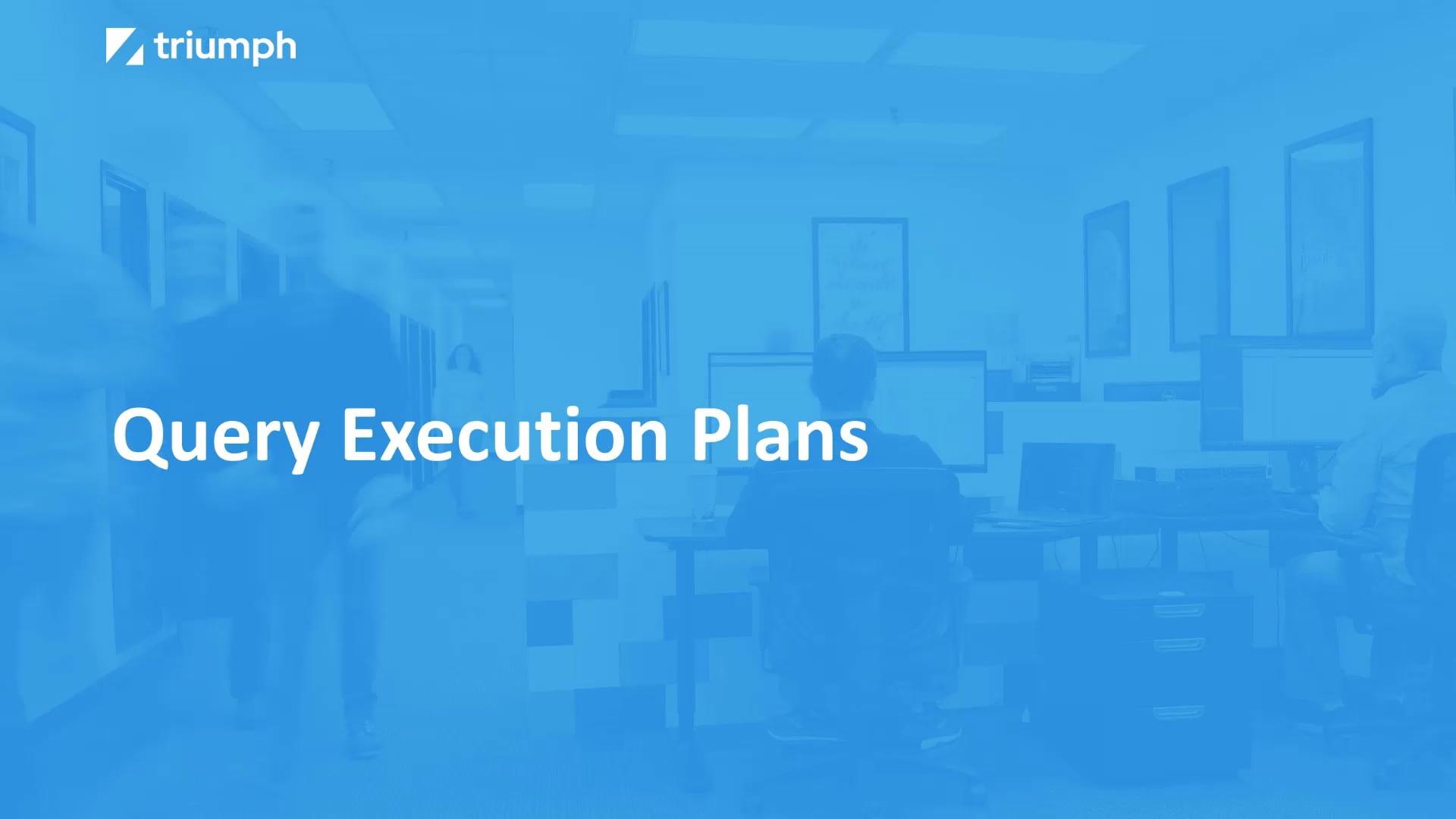 Query Execution Plans