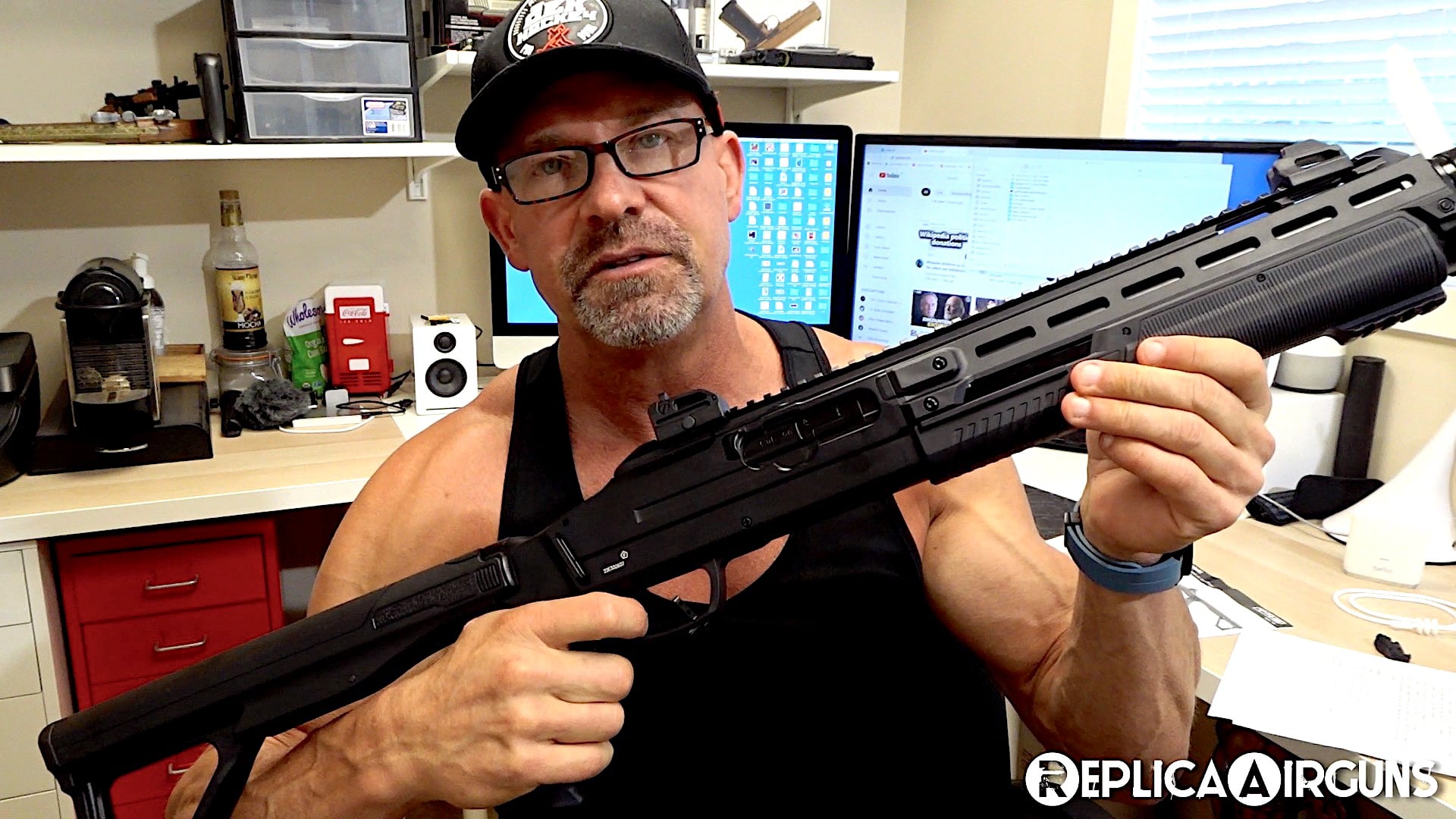 Umarex T4E HDX .68 Paintball Shotgun Table Top Review