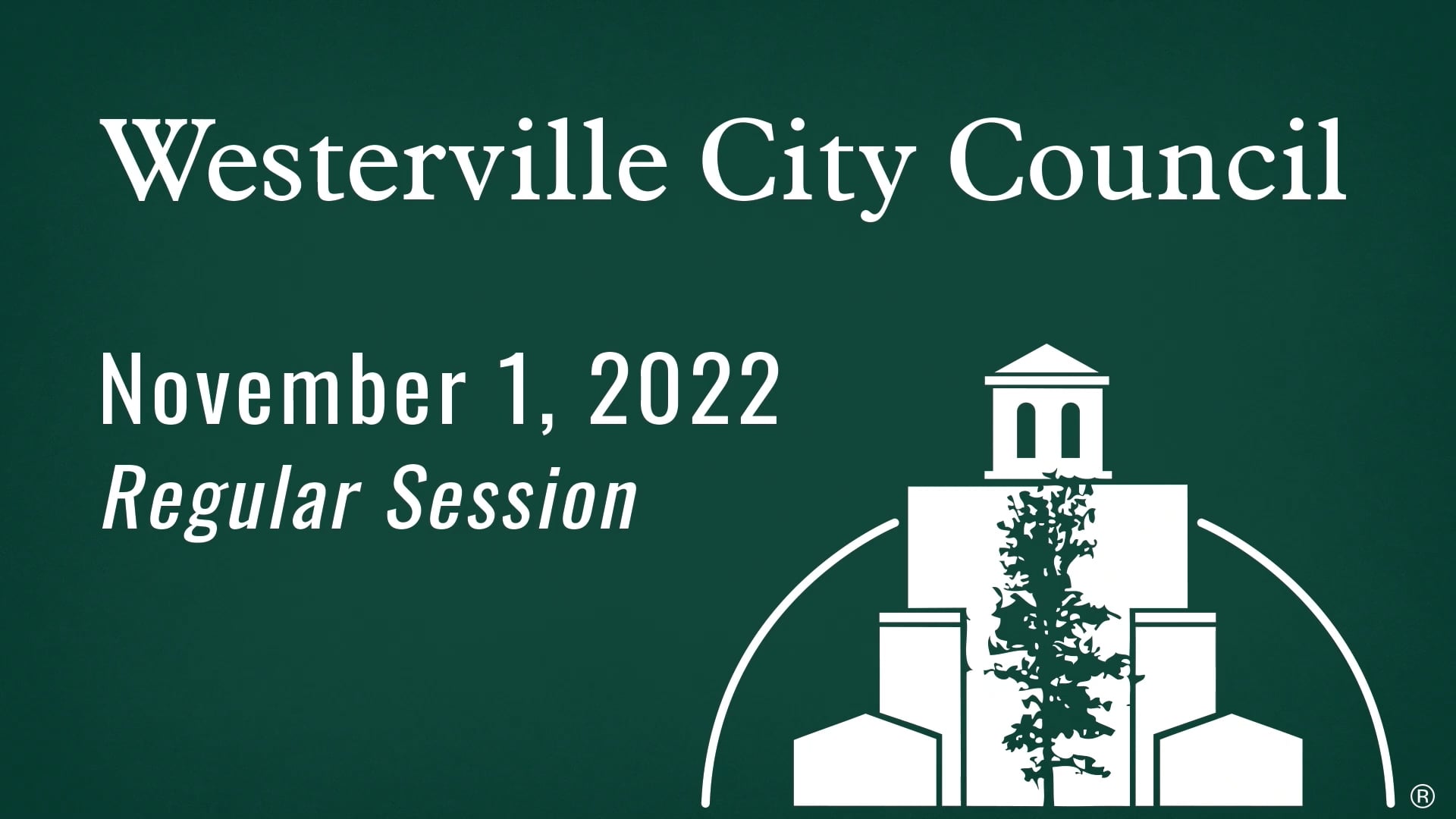 Westerville City Council November 1, 2022