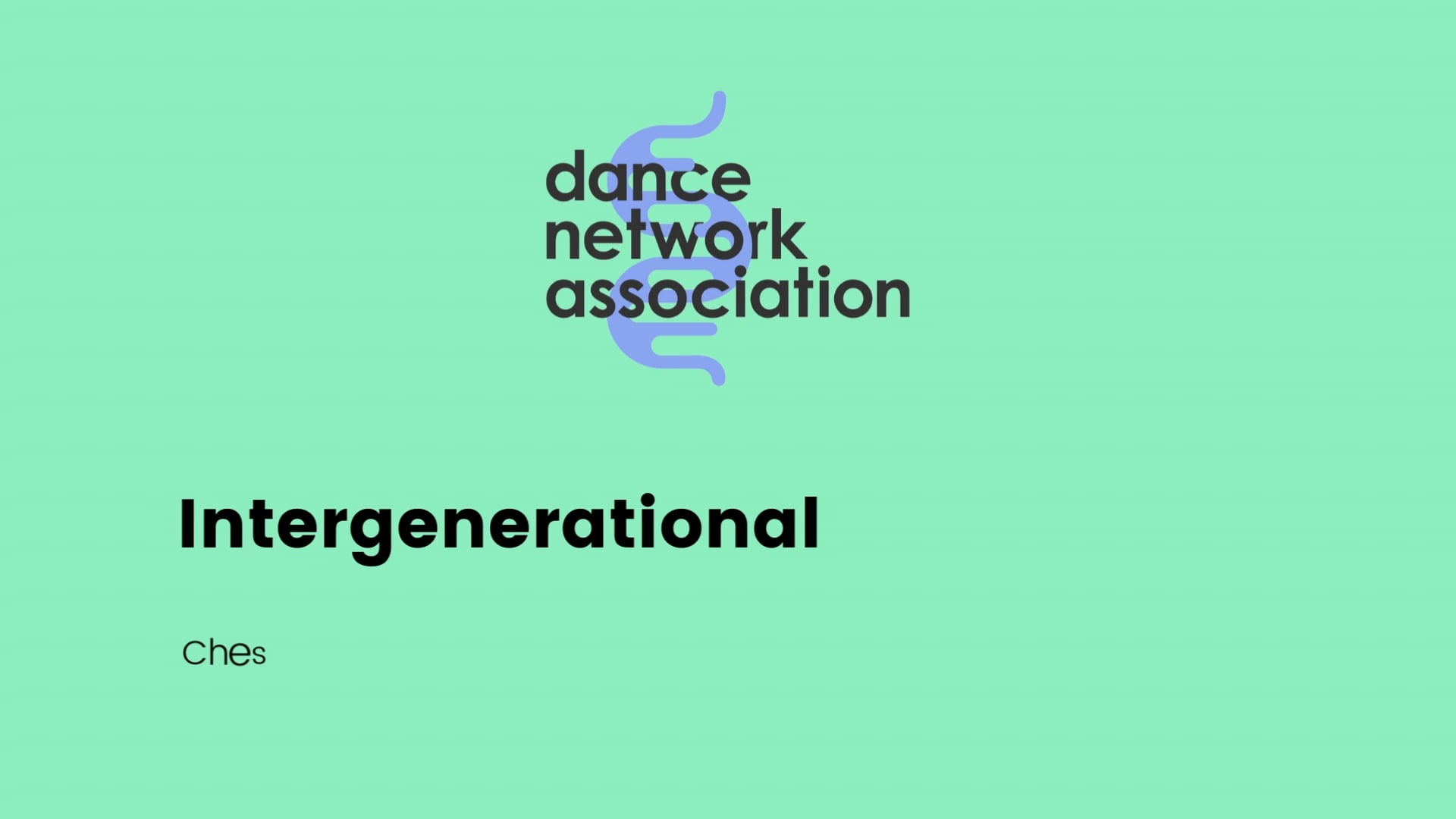 Intergenerational Project 2022