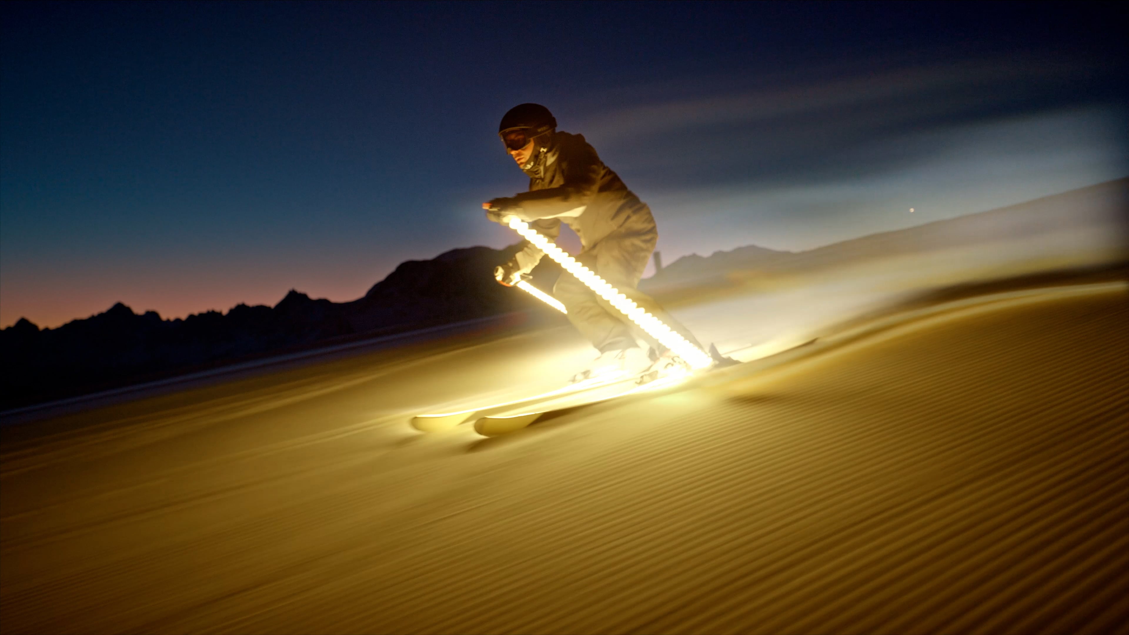 Wedze - A led ski on Vimeo